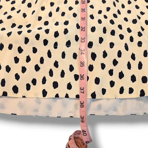 Kate Spade Leopard Dot Tie Back Dress "Take A Walk On The Wild Side", Size 4 - Picture 12 of 15